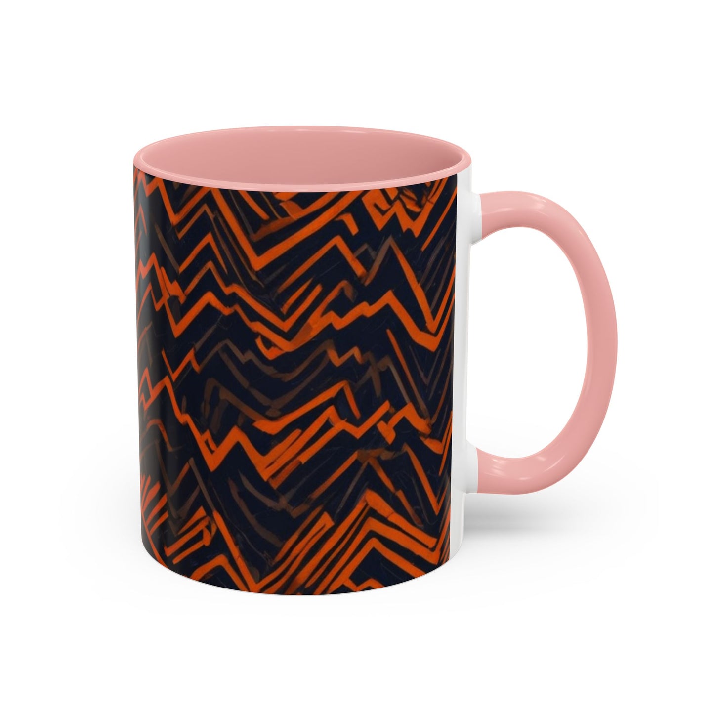 boostlete-rise-grind-pattern-ekg-modern-0155 — Accent Mug 11oz/15oz