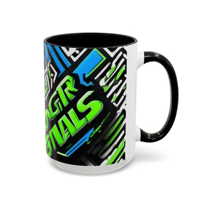 boostlete-am-crew-type-stronger-signals-diagonal-badge-1077 — Accent Mug 11/15oz