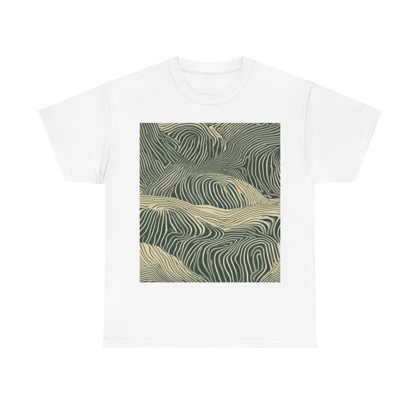 boostlete-rise-grind-pattern-topographic-modern-0403 — Unisex Heavy Cotton Tee (Gildan 5000)