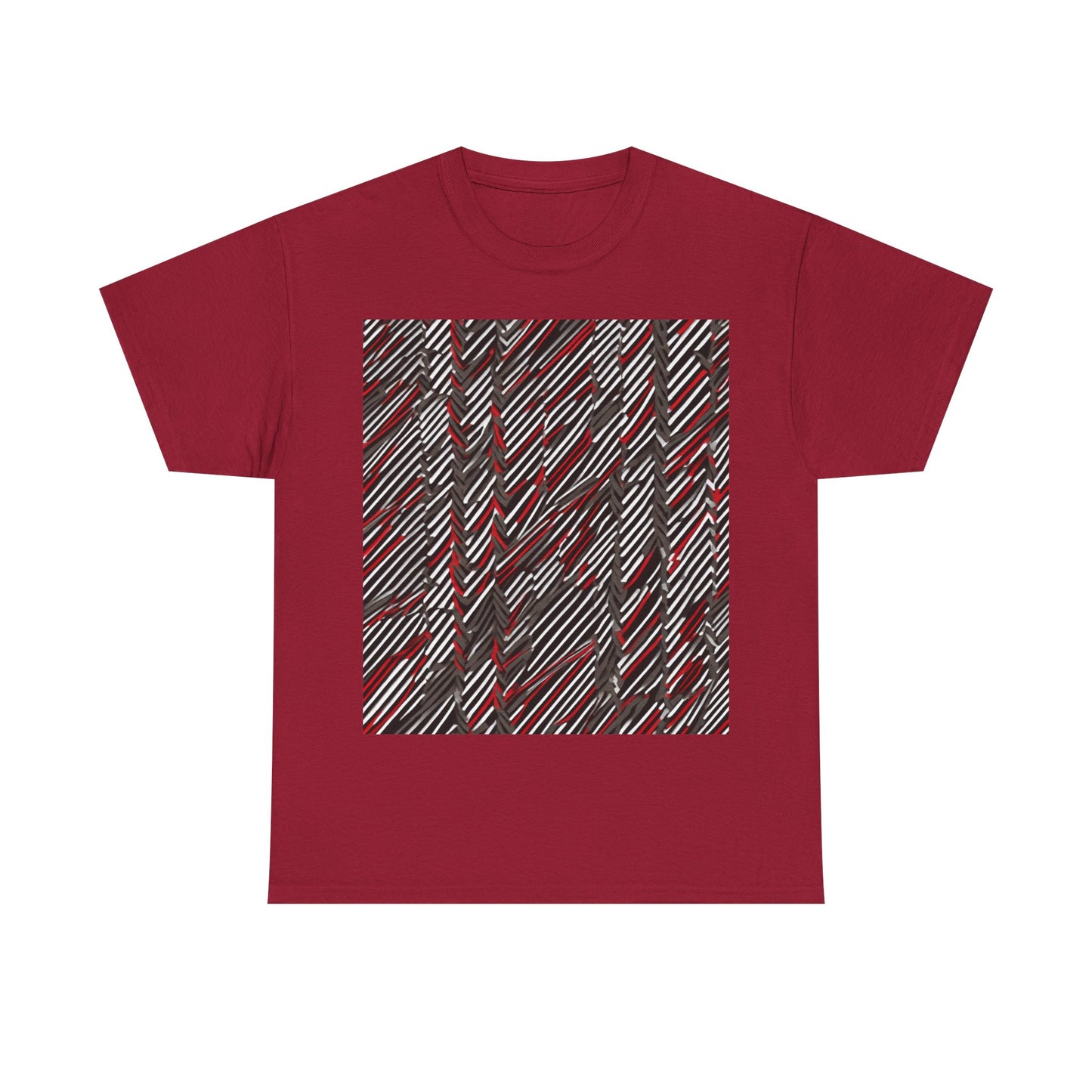 boostlete-field-day-pattern-diagonal-paper-0287 — Unisex Heavy Cotton Tee (Gildan 5000)