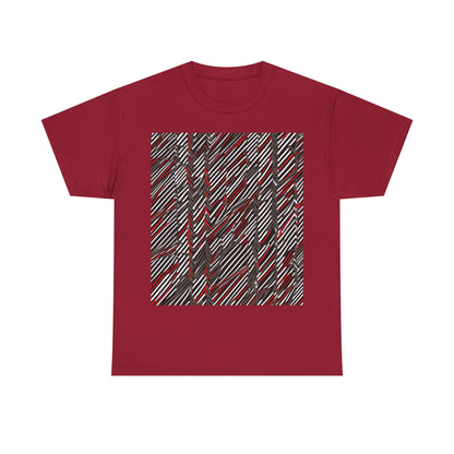 boostlete-field-day-pattern-diagonal-paper-0287 — Unisex Heavy Cotton Tee (Gildan 5000)