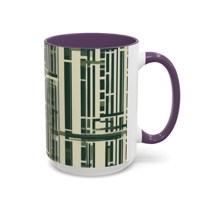 boostlete-quiet-power-pattern-barcode-blueprint-0167 — Accent Mug 11/15oz