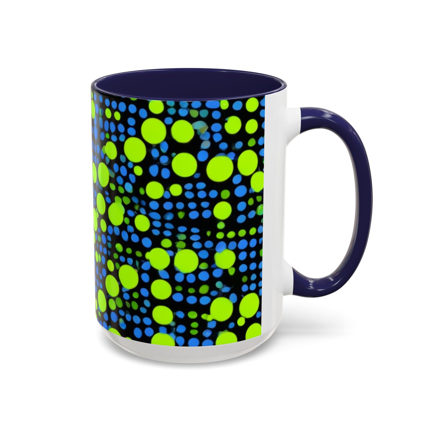 boostlete-mile-by-mile-pattern-dotted-geometric-0071 — Accent Mug 11oz/15oz
