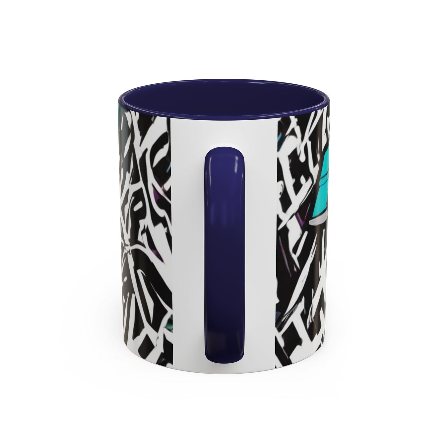 boostlete-boost-mode-type-again-badge-monoline-0293 — Accent Mug 11oz/15oz