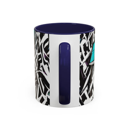 boostlete-boost-mode-type-again-badge-monoline-0293 — Accent Mug 11oz/15oz