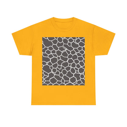 boostlete-iron-intent-pattern-hex-blueprint-0063 — Unisex Heavy Cotton Tee (Gildan 5000)