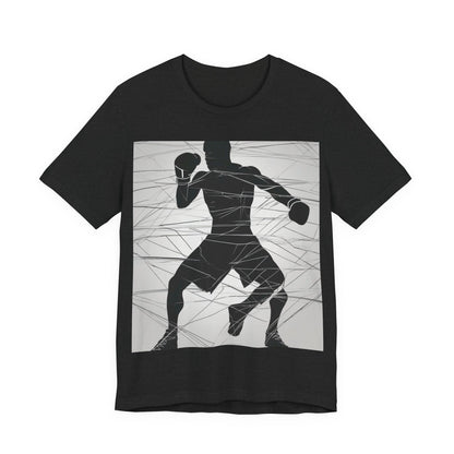 boostlete-mile-by-mile-scene-boxer-motion-geometric-0028 — Unisex Jersey Short Sleeve (B+C 3001)