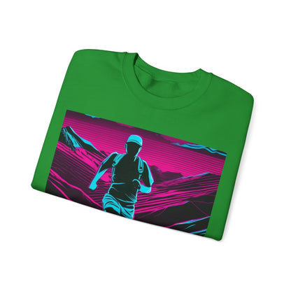 boostlete-am-crew-scene-trail-high-modern-0980 — Unisex Heavy Blend Crewneck (G18000)