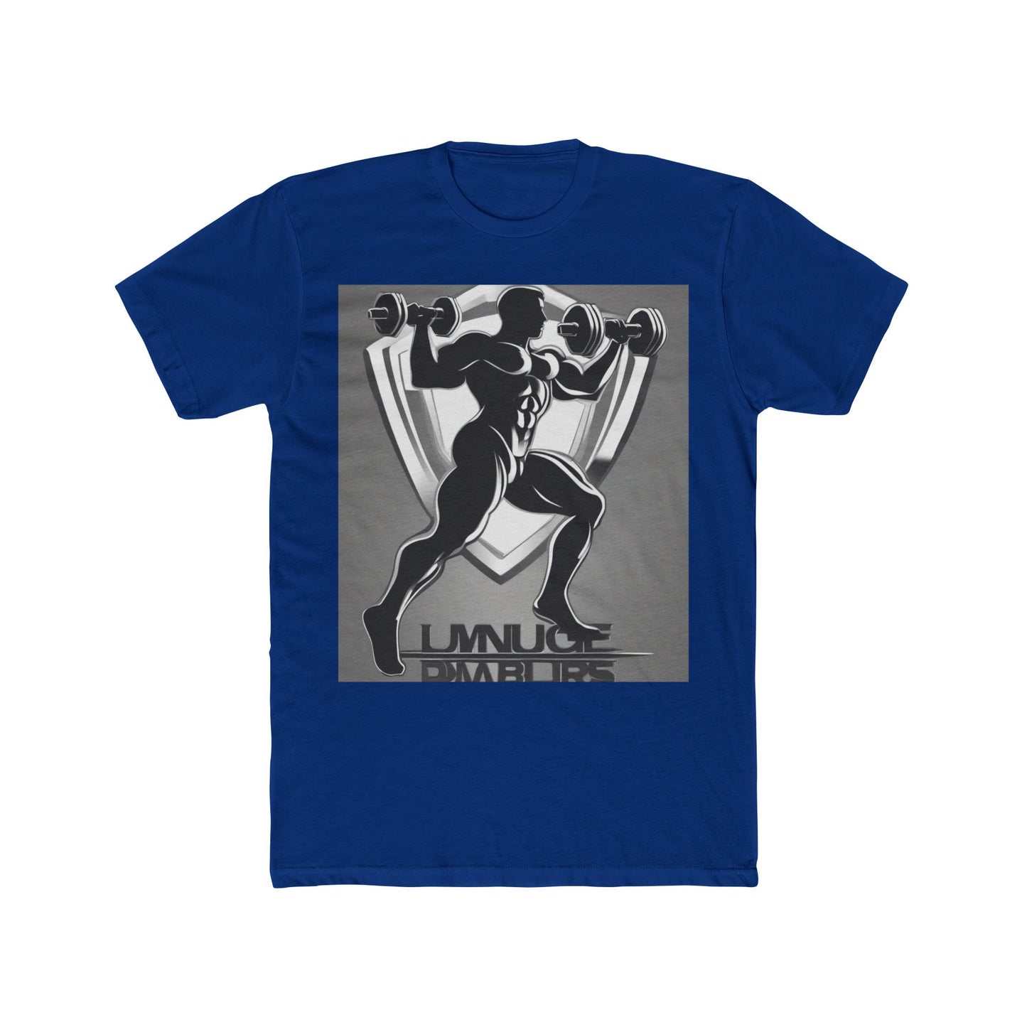 boostlete-mile-by-mile-scene-lunge-3d-athletic-0020 — Unisex Cotton Crew Tee (NL 3600)