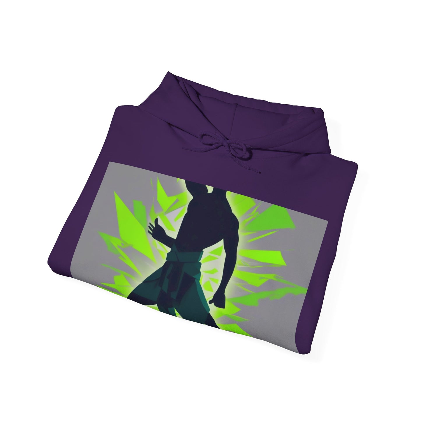 boostlete-mile-by-mile-scene-yogi-offset-isometric-0972 — Unisex Heavy Blend Hoodie (G18500)