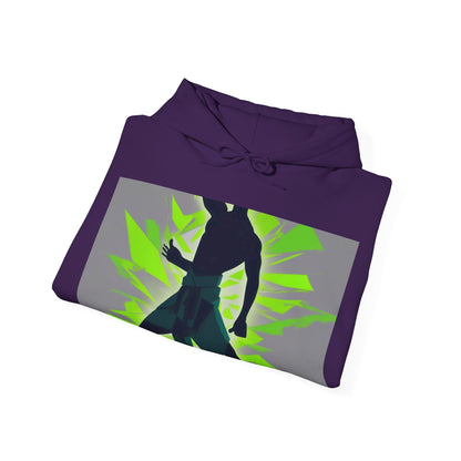 boostlete-mile-by-mile-scene-yogi-offset-isometric-0972 — Unisex Heavy Blend Hoodie (G18500)