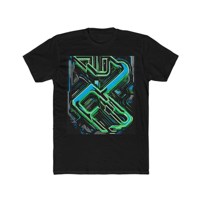 boostlete-boost-mode-type-constancia-gana-diagonal-badge-0185 — Unisex Cotton Crew Tee (NL 3600)