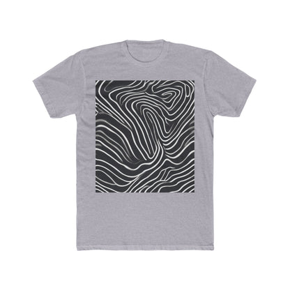 boostlete-recovery-progress-pattern-topographic-bold-0295 — Unisex Cotton Crew Tee (NL 3600)