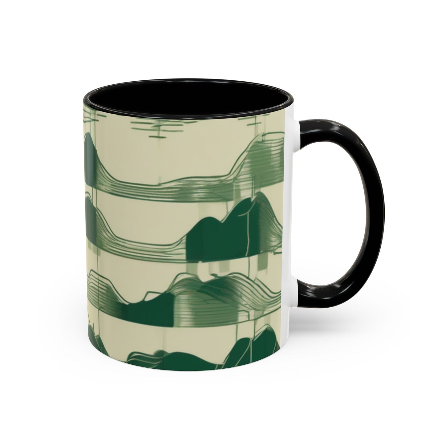 boostlete-mile-by-mile-pattern-audio-blueprint-0971 — Accent Mug 11/15oz