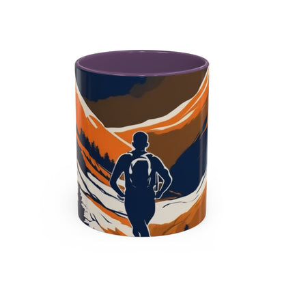 boostlete-quiet-power-scene-trail-duotone-modern-0120 — Accent Mug 11oz/15oz
