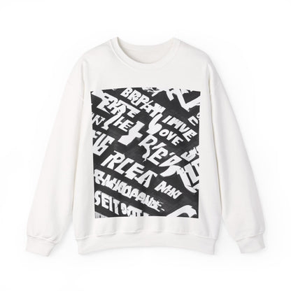 boostlete-pr-season-type-breathe-move-repeat-split-isometric-0017 — Unisex Heavy Blend Crewneck Sweatshirt (Gildan)