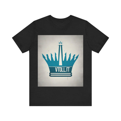 boostlete-am-crew-icon-crown-matte-industrial-0058 — Unisex Jersey Short Sleeve (B+C 3001)