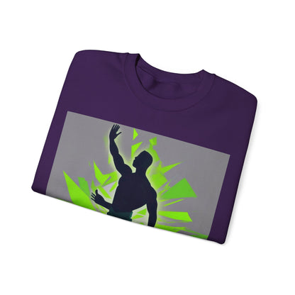 boostlete-mile-by-mile-scene-yogi-offset-isometric-0972 — Unisex Heavy Blend Crewneck (G18000)