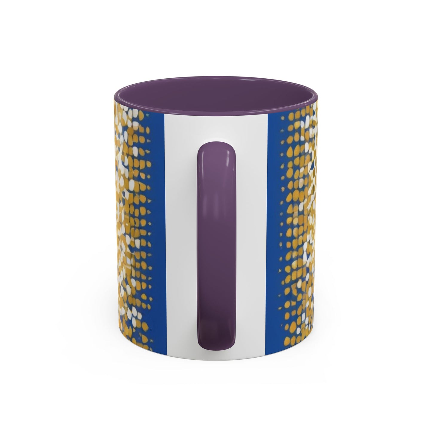 boostlete-field-day-icon-swimmer-halftone-paper-0246 — Accent Mug 11oz/15oz