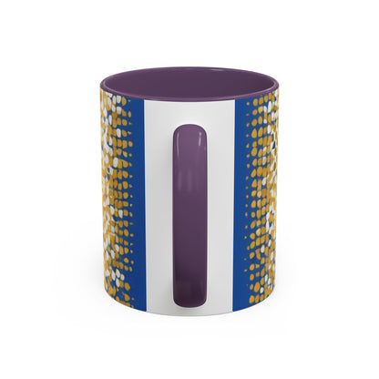 boostlete-field-day-icon-swimmer-halftone-paper-0246 — Accent Mug 11oz/15oz