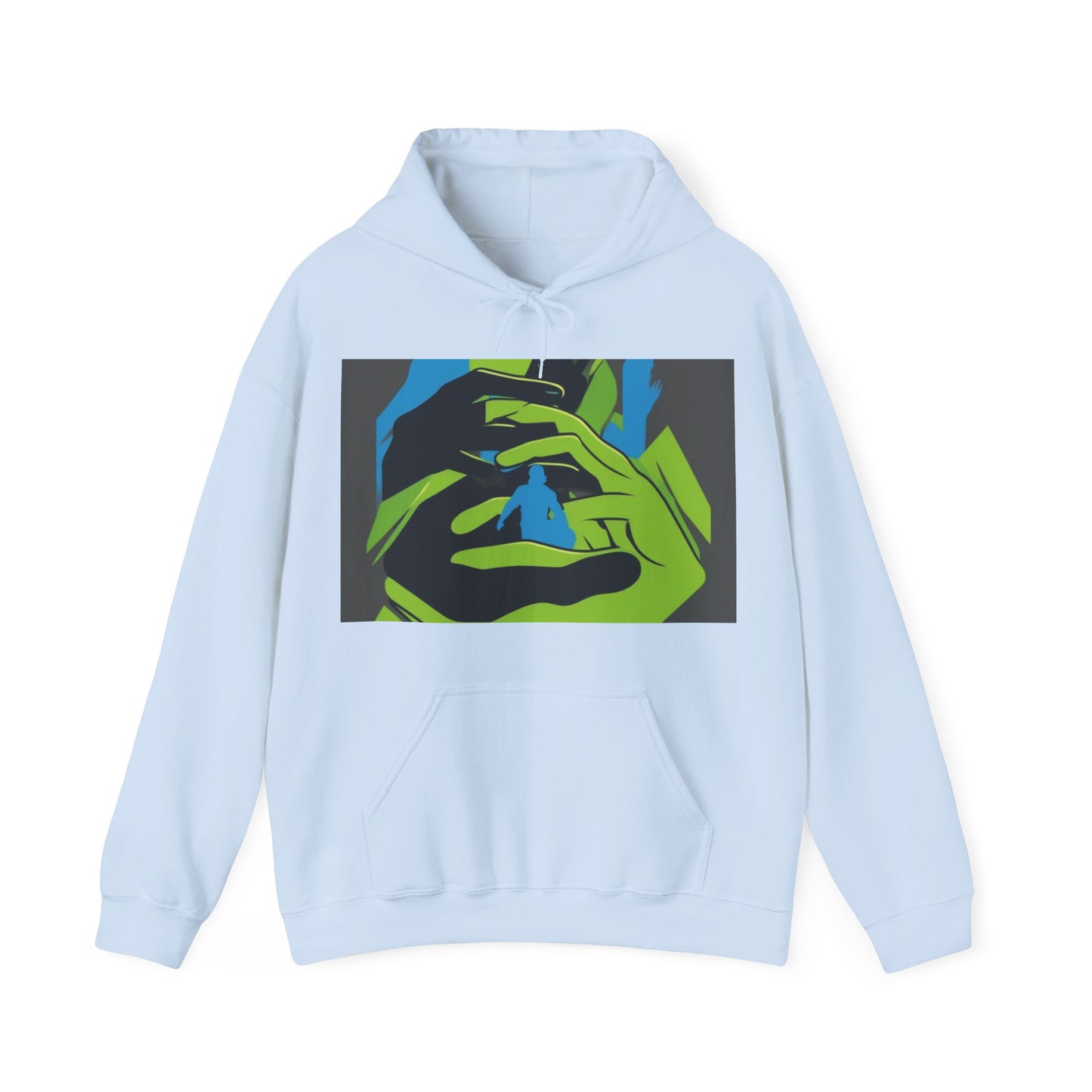 boostlete-mile-by-mile-scene-athlete-offset-modern-0824 — Unisex Heavy Blend Hoodie (G18500)