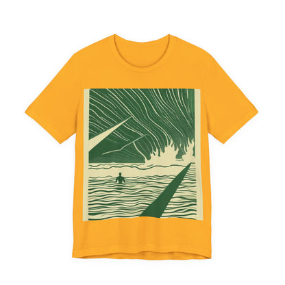 boostlete-mile-by-mile-icon-swimmer-motion-isometric-0078 — Unisex Jersey Short Sleeve (B+C 3001)