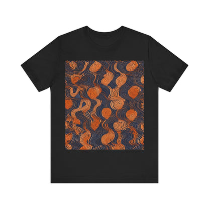 boostlete-iron-intent-pattern-topographic-engraved-0019 — Unisex Jersey Short Sleeve (B+C 3001)