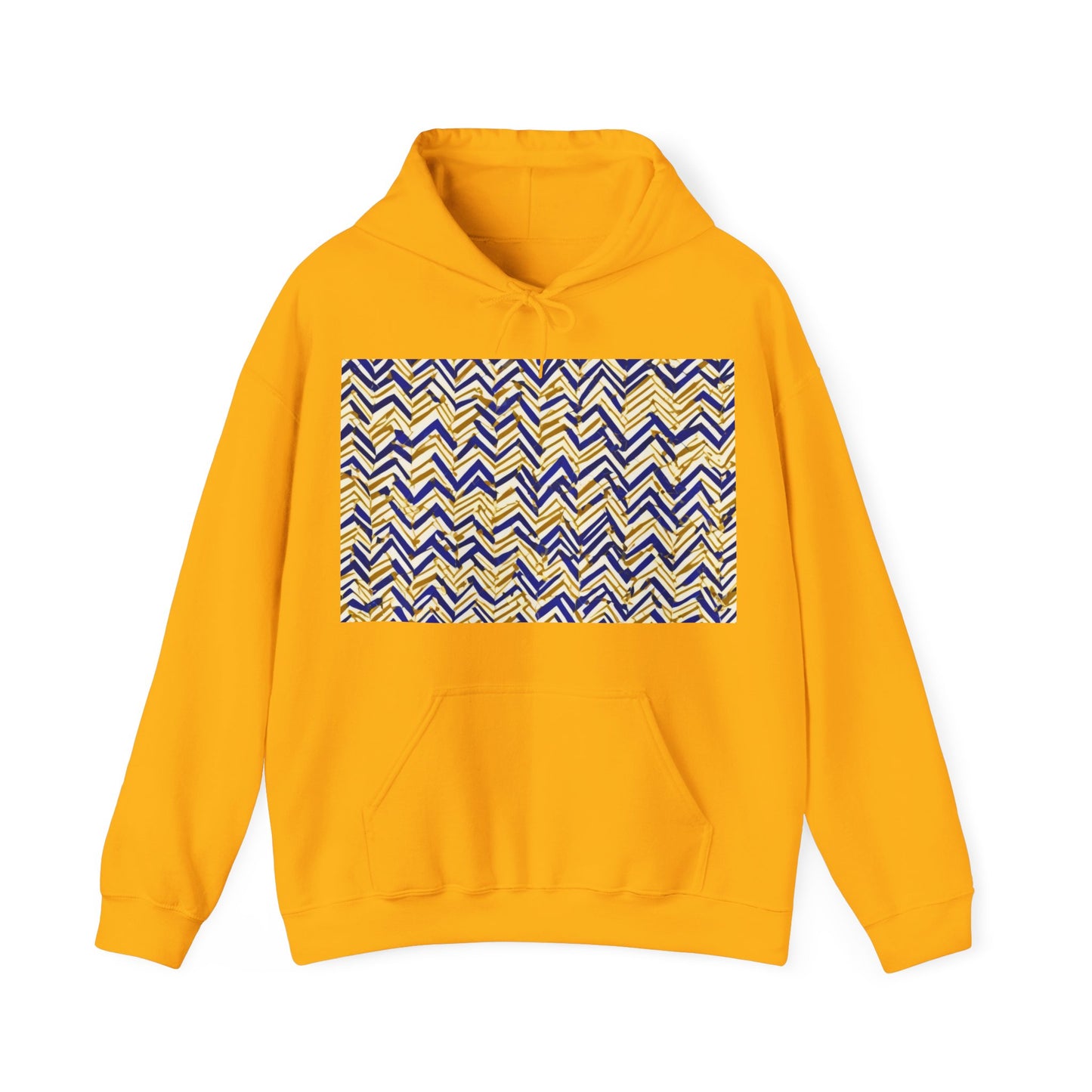 boostlete-boost-mode-pattern-ekg-line-art-0091 — Unisex Heavy Blend Hooded Sweatshirt (Gildan)