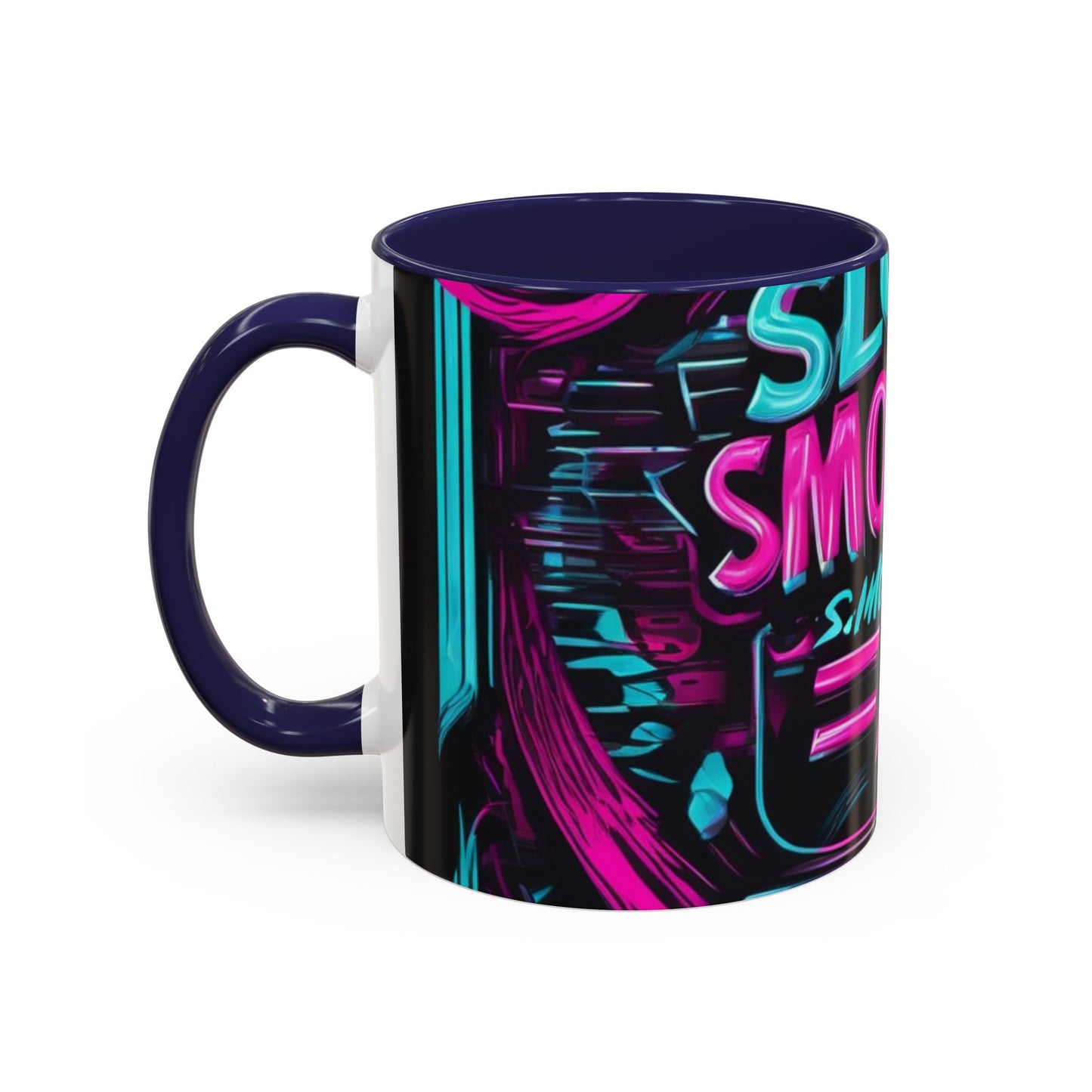 boostlete-recovery-progress-type-slow-is-smooth-smooth-is-fast-banner-engraved-0181 — Accent Mug 11oz/15oz