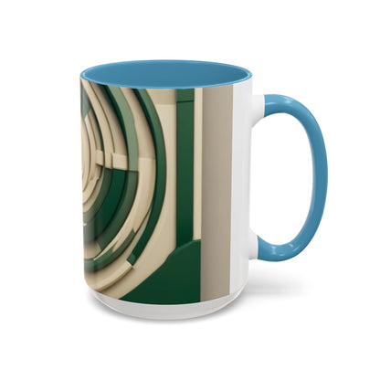 boostlete-mile-by-mile-icon-target-3d-modern-0306 — Accent Mug 11oz/15oz