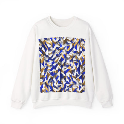 boostlete-boost-mode-type-charge-ahead-vertical-isometric-0221 — Unisex Heavy Blend Crewneck Sweatshirt (Gildan)