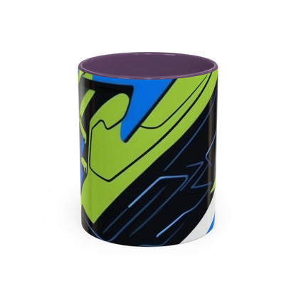 boostlete-quiet-power-icon-sneaker-duotone-paper-0066 — Accent Mug 11oz/15oz