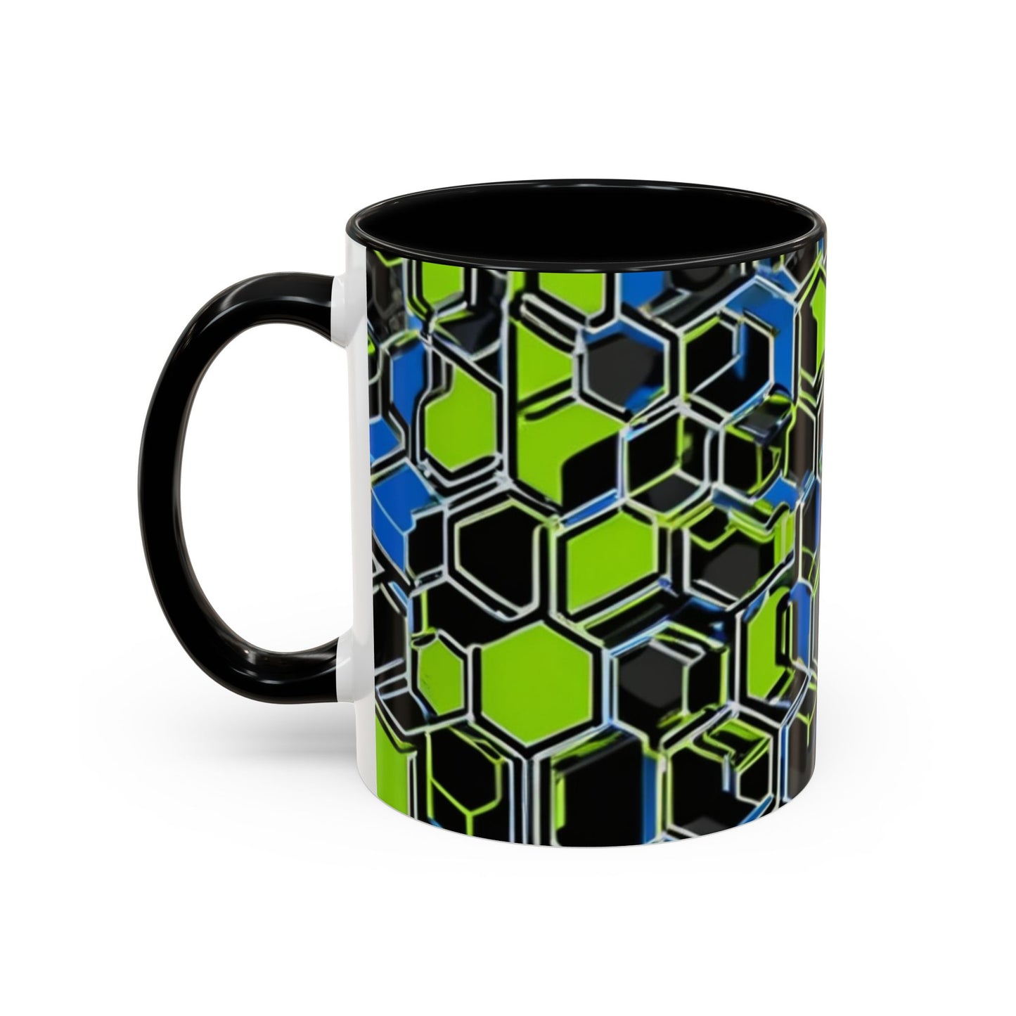 boostlete-recovery-progress-pattern-hex-blueprint-0007 — Accent Mug 11oz/15oz