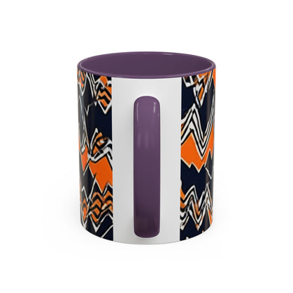 boostlete-headspace-pattern-ekg-industrial-0559 — Accent Mug 11/15oz