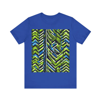 boostlete-rise-grind-pattern-chevron-isometric-0195 — Unisex Jersey Short Sleeve (B+C 3001)