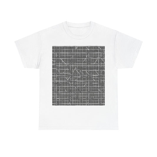 boostlete-rise-grind-pattern-plate-number-monoline-0291 — Unisex Heavy Cotton Tee (Gildan 5000)