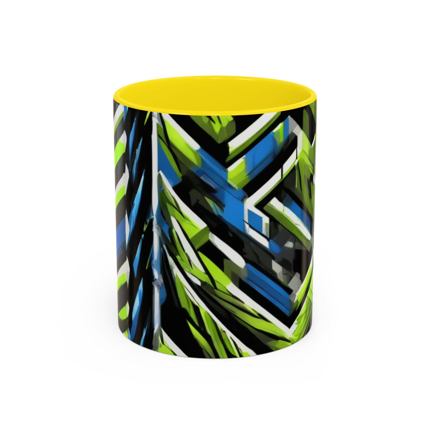 boostlete-rise-grind-pattern-chevron-isometric-0195 — Accent Mug 11oz/15oz