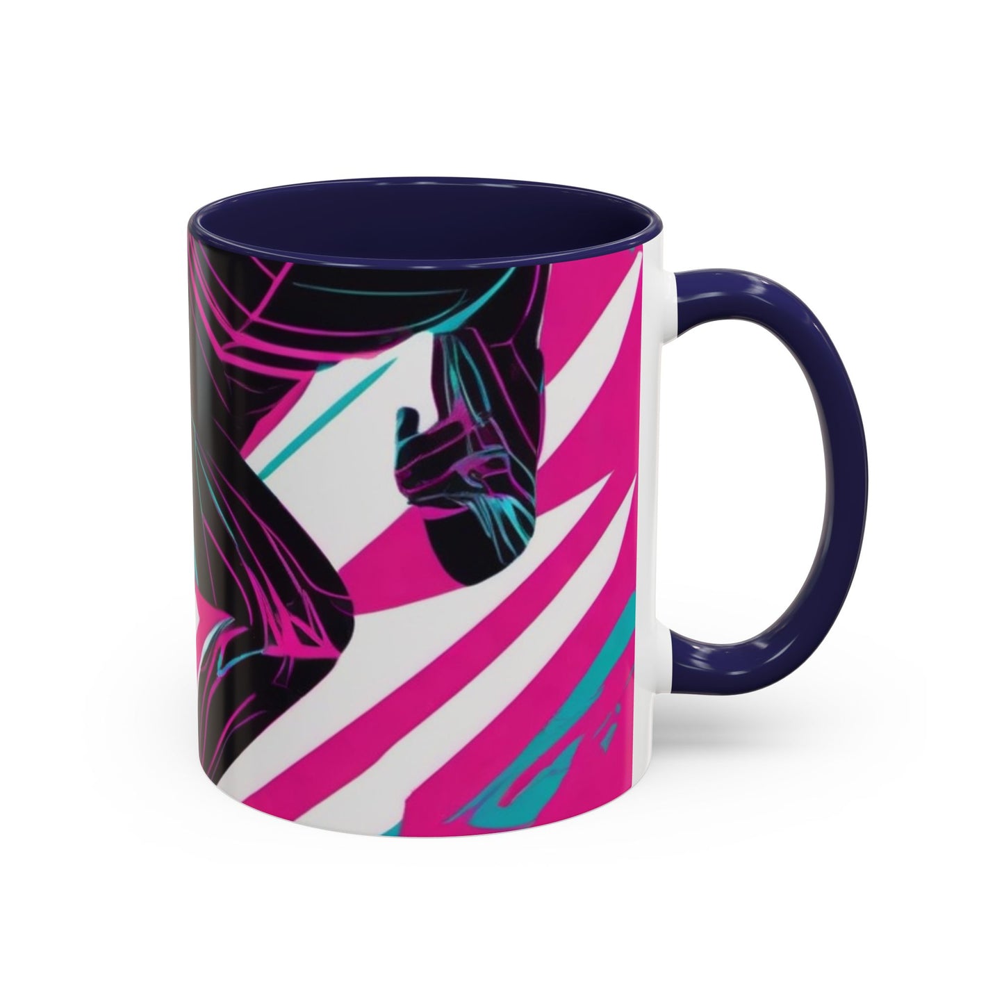 boostlete-mile-by-mile-scene-sprinter-motion-modern-0828 — Accent Mug 11/15oz