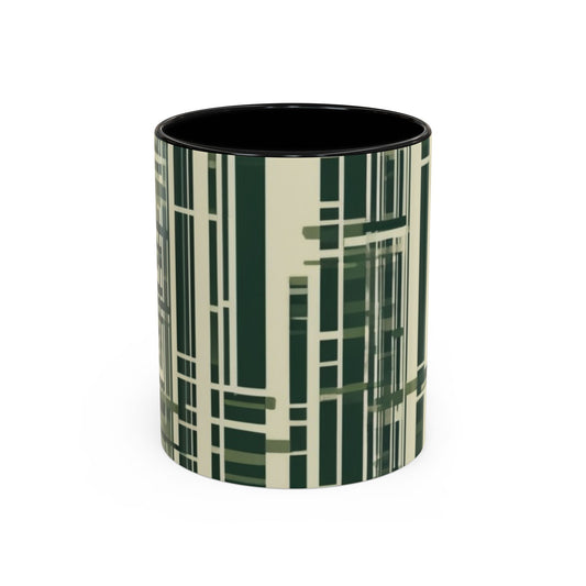 boostlete-quiet-power-pattern-barcode-blueprint-0167 — Accent Mug 11/15oz