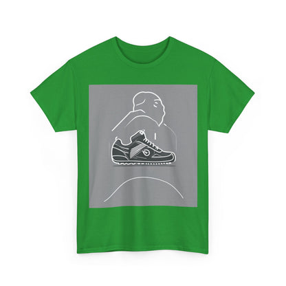 boostlete-boost-mode-icon-sneaker-offset-vector-0166 — Unisex Heavy Cotton Tee (Gildan 5000)