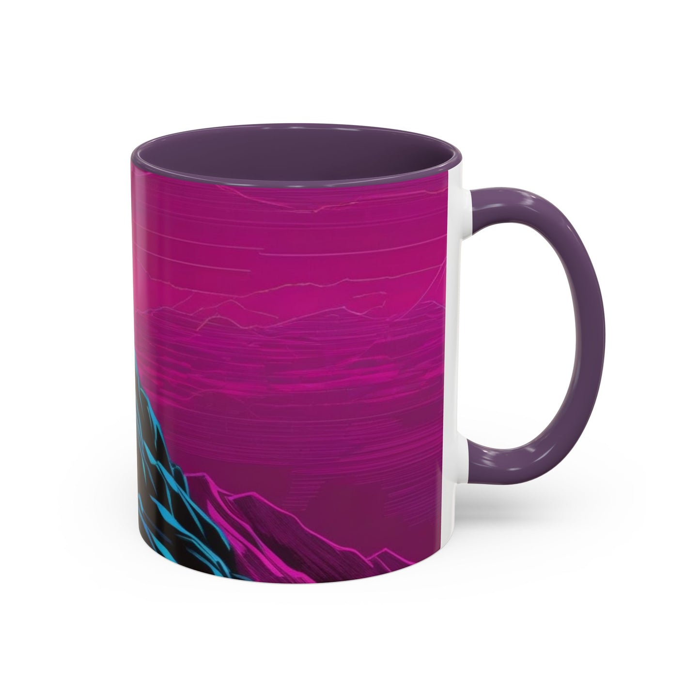 boostlete-boost-mode-scene-trail-neon-blueprint-0832 — Accent Mug 11/15oz