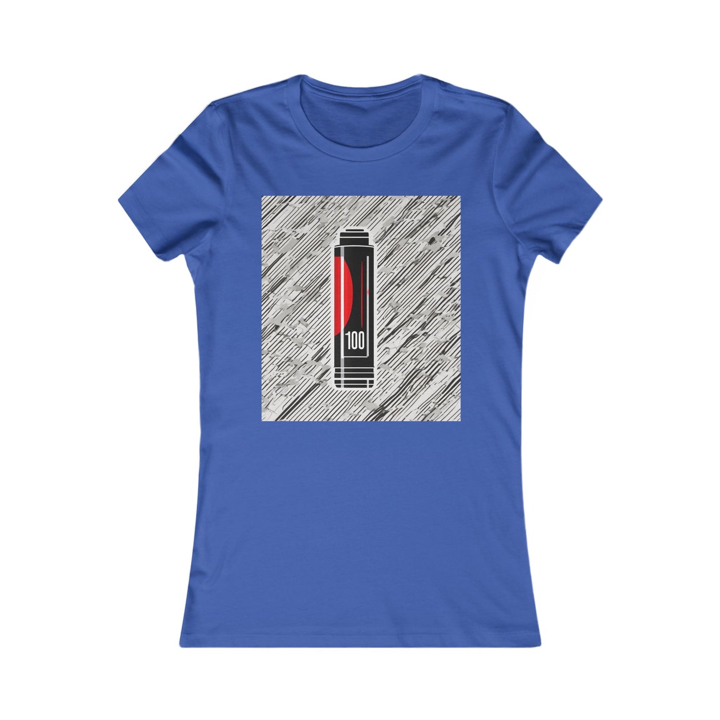 boostlete-rise-grind-icon-battery-motion-badge-0266 — Women's Favorite Tee (B+C 6004)