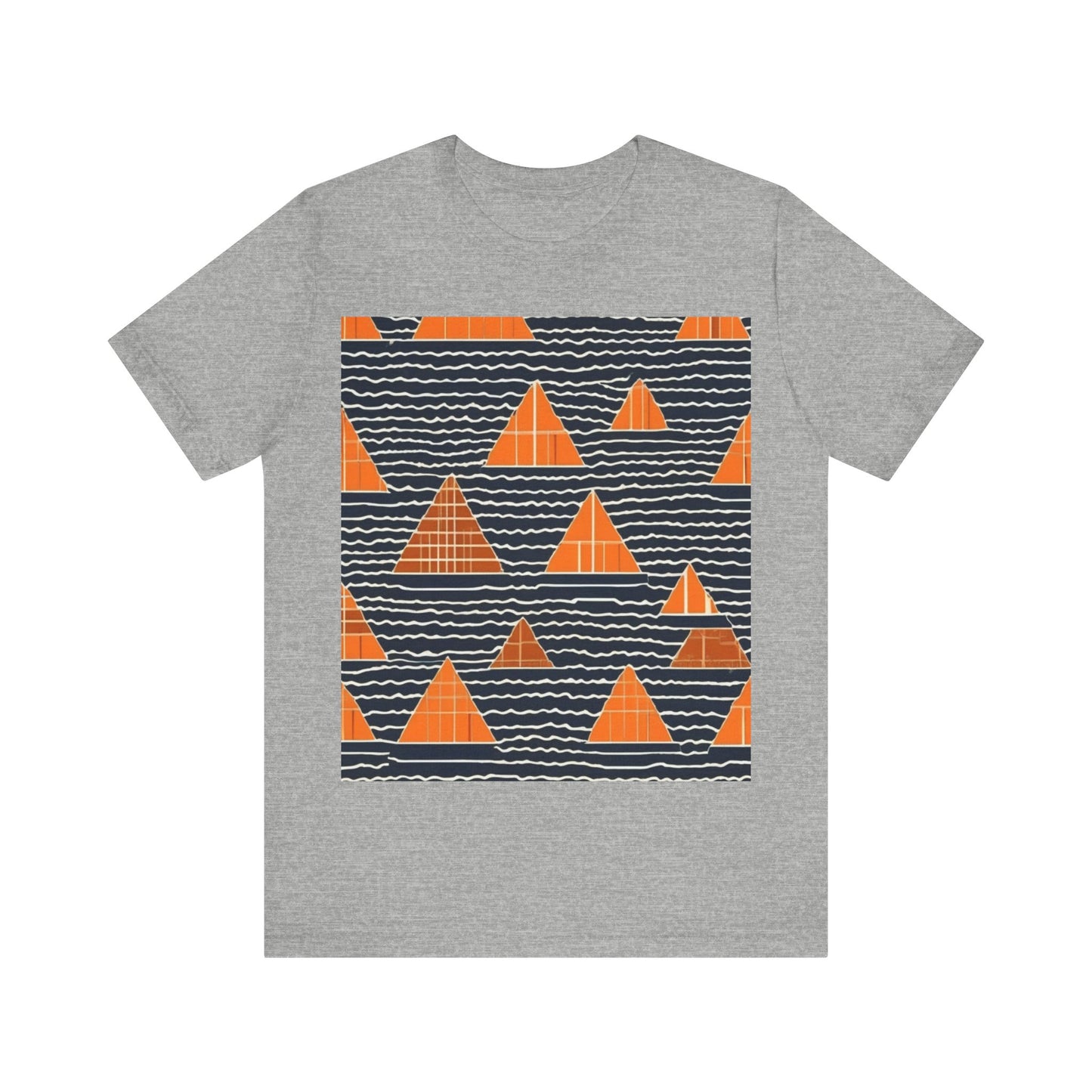 boostlete-iron-intent-pattern-stair-steps-industrial-0259 — Unisex Jersey Short Sleeve (B+C 3001)