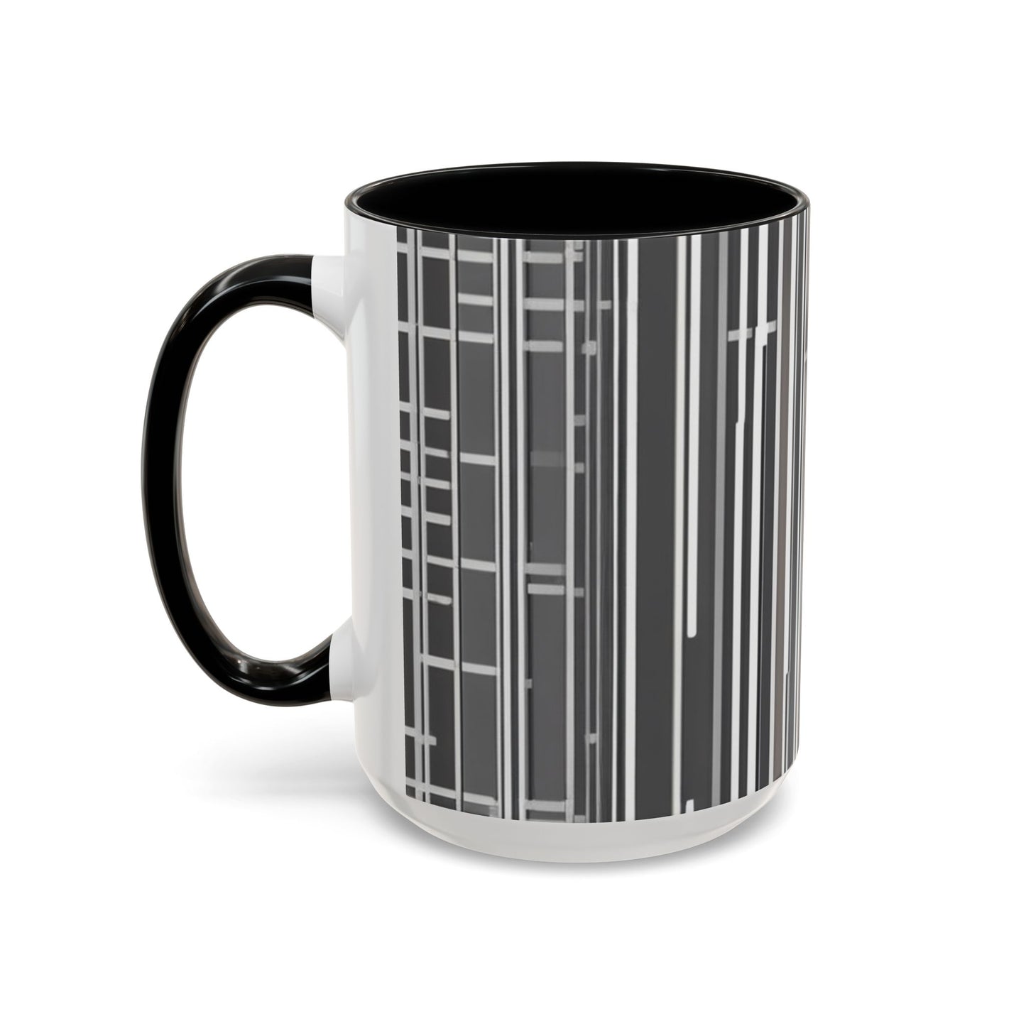 boostlete-boost-mode-pattern-barcode-blueprint-0463 — Accent Mug 11/15oz