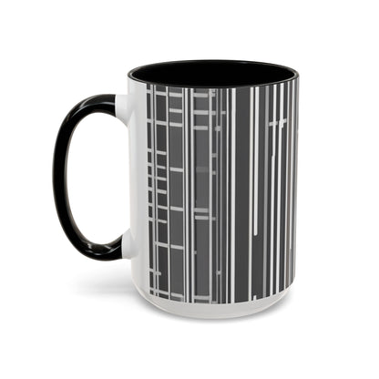 boostlete-boost-mode-pattern-barcode-blueprint-0463 — Accent Mug 11/15oz