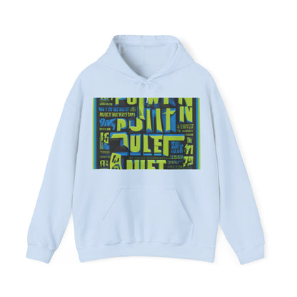 boostlete-am-crew-type-power-in-quiet-arc-paper-1481 — Unisex Heavy Blend Hoodie (G18500)
