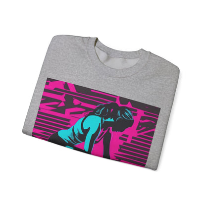 boostlete-headspace-scene-push-up-matte-modern-0260 — Unisex Heavy Blend Crewneck Sweatshirt (Gildan)