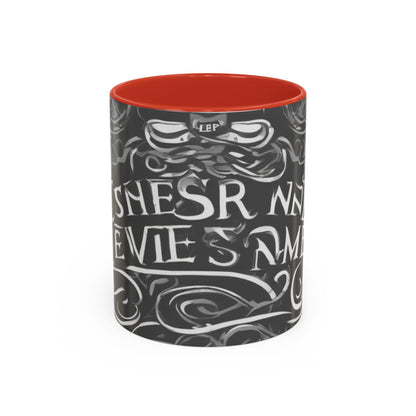 boostlete-boost-mode-type-keep-the-promise-big-monoline-0049 — Accent Mug 11/15oz
