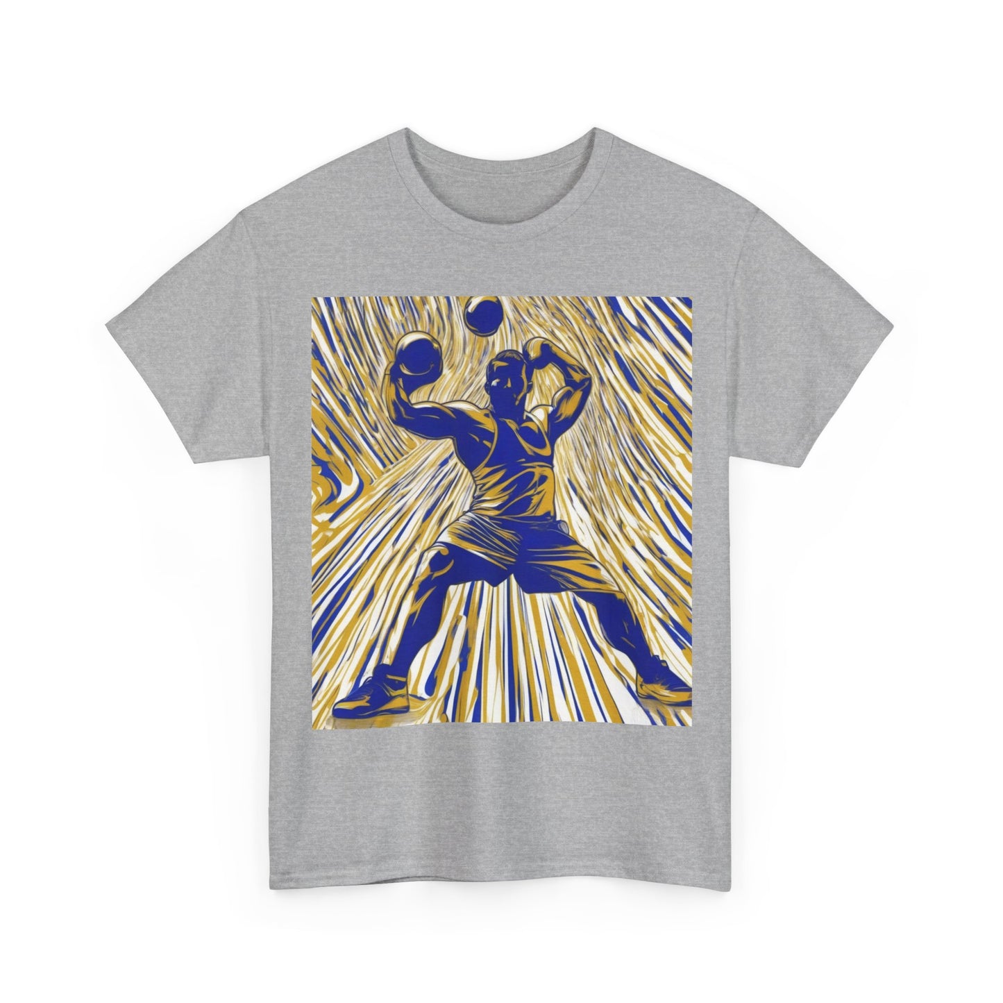 boostlete-rise-grind-scene-kettlebell-speed-engraved-0180 — Unisex Heavy Cotton Tee (Gildan 5000)