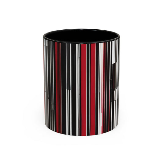 boostlete-am-crew-pattern-barcode-athletic-0911 — Accent Mug 11/15oz